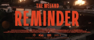 Still image from The Weeknd - Reminder